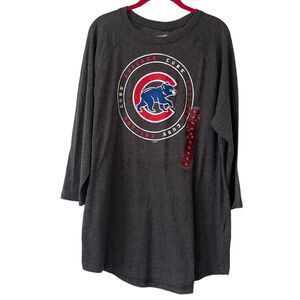 Chicago Cubs Baseball Tee General Merchandise Fan Apparel NEW Size XL